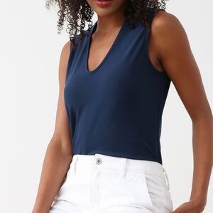 CLEO : Essential Layering V-Neck Top ; Size “S” NWT